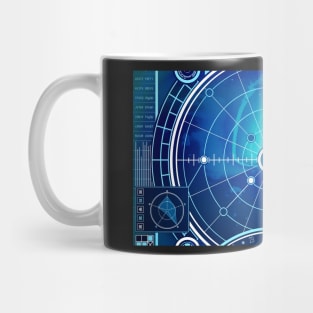 Blue Sonar Mug